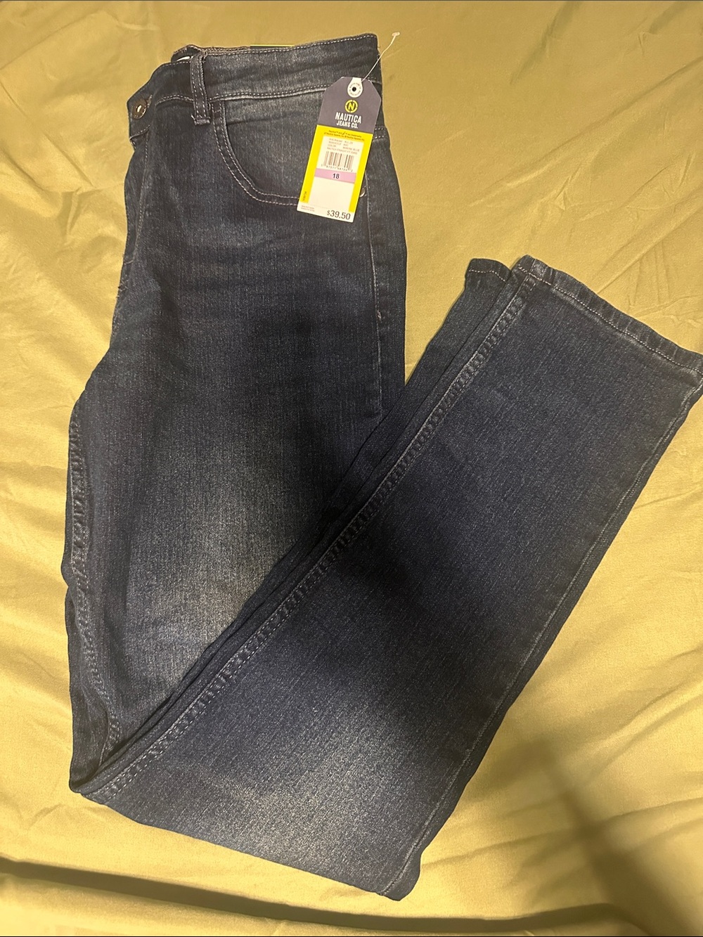 Nautica Boys Dark Blue Denim Jeans